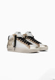 CRIME LONDON SNEAKERS DONNA ALTA GLITTER ORO