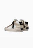 CRIME LONDON SNEAKERS DONNA ALTA GLITTER ORO