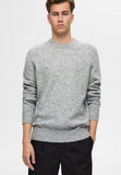 Selected maglione uomo grigio