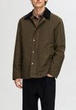 SELECTED GIACCA UOMO VERDE MILITARE