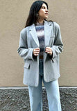 Vibes cappotto donna corto grigio