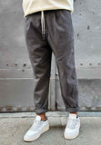 BL11 PANTALONE UOMO CON LACCIO GRIGIO