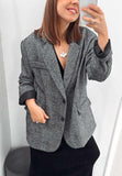 Vibes blazer donna spinato