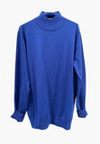 SSEINSE MAGLIA LUPETTO UOMO BLU