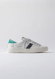 D.A.T.E sneakers donna hill low vintage calf white water