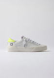 D.A.T.E sneakers donna hill low white yellow