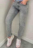 Vibes jeans donna regular grigio