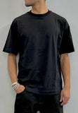 SEINSE T-SHIRT UOMO BOX FIT NERA - Shopaland