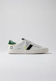 D.a.t.e sneakers uomo hill low vintage calf white-green