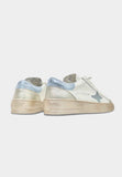 AMA BRAND SNEAKERS DONNA BIANCA CON PUNTA ORO