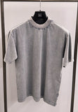 T-SHIRT UOMO BOX FIT STONE WASH grigio