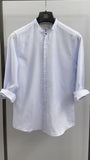 BL11 camicia uomo coreana azzurra - Shopaland