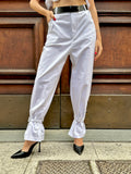 PANTALONE JAPAN DONNA BIANCO - Shopaland