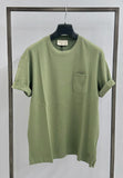 BL11 T-SHIRT UOMO VERDE CON TASCA