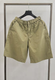 BERMUDA UOMO IN COTONE VERDE MILITARE