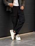Imperial Uomo PANTALONI nero
