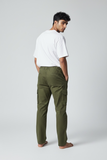 Pantalone uomo cargo con coulisse laccio in vita