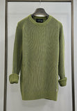 Bl11 girocollo uomo verde