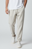 Bl11 pantalone uomo misto lino