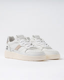 D.a.t.e. Sneakers Scarpe Donna Court 2.0 Basic White-silver