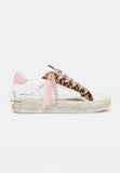 Crime london sneakers donna in pelle modello sk8 deluxe colore bianco