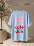 T-Shirt donna stampa                   CAFÈ CLUB