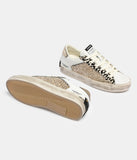 Crime london sneakers donna distressed platinum