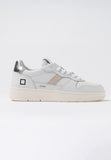 D.a.t.e. Sneakers Scarpe Donna Court 2.0 Basic White-silver