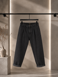 Pont jeans denim uomo chino pence nero leggero