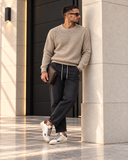 Maglia uomo beige