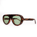 Os sunglusses occhiali unisex Lima  tartarugato verde