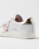 D.a.t.e. Sneakers Scarpe Donna Hill Low Calf White-platinum