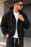 Seinse Uomo Hoodie felpa nero