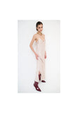 Kxab1316Bei kikisix abito donna sottoveste in satin beige