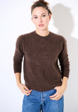 Kikisix Maglia donna mohair oversize paricollo