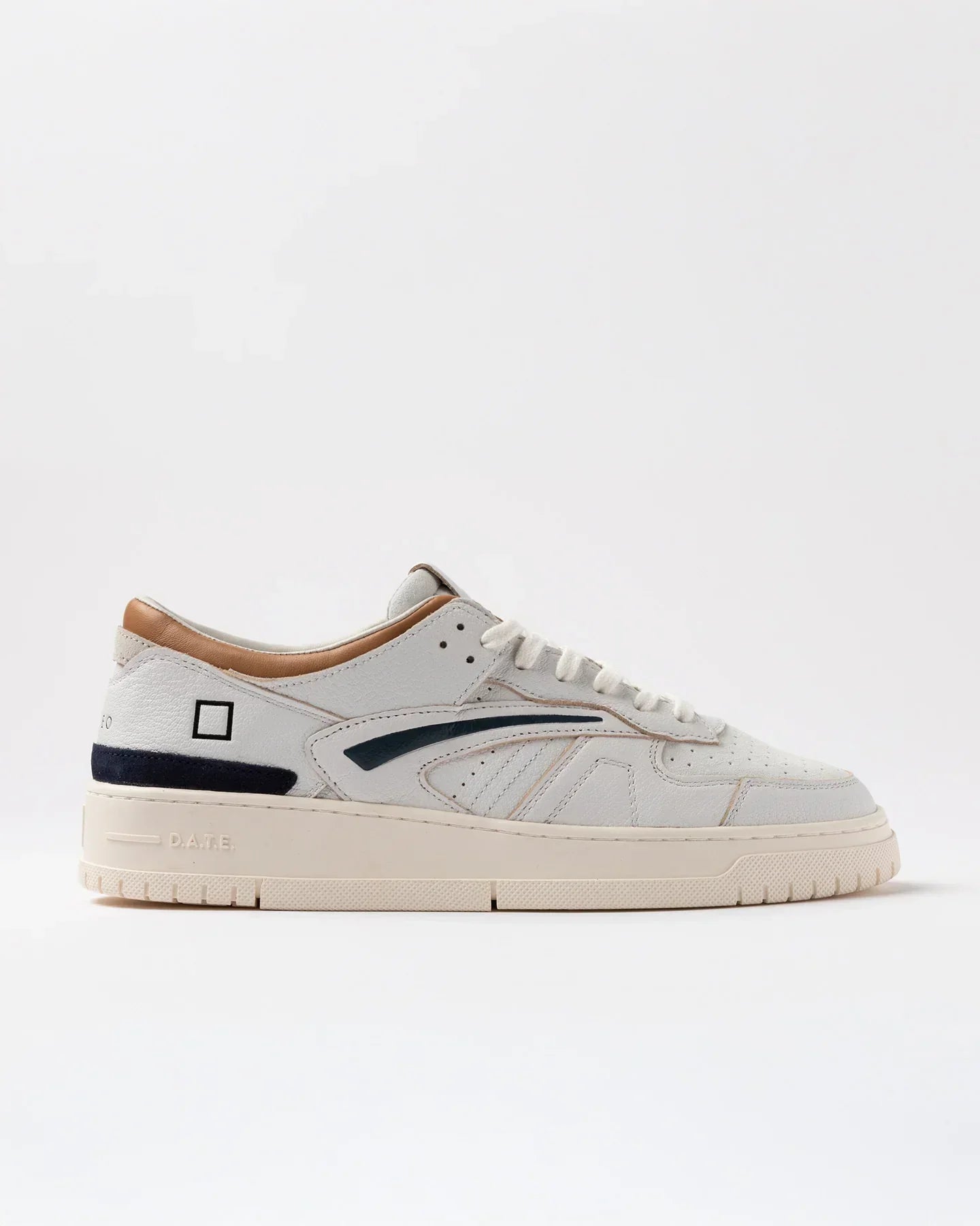 D.a.t.e. Sneakers Scarpe Uomo Torneo Colored White-blue