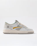 D.a.t.e. Sneakers Scarpe Uomo Torneo Pop White-ocher
