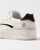D.a.t.e. Sneakers Scarpe Donna Torneo Pure Animalier White-leopard