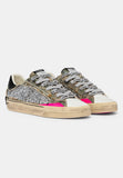 Crime london sneakers donna in pelle distressed colore multicolor