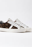 D.A.T.E sneakers donna hill low leopard white