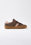 D.A.T.E sneakers donna hill low suede taupe