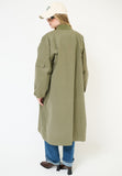 Kxgi1139Mil Kikisix bomber donna lungo verde militare