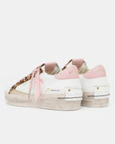 Crime london sneakers donna in pelle modello sk8 deluxe colore bianco