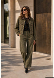 You Decide You Decide Donna Bomber maltinto 100 co militare, modello J11164\089, colore MILITARE, idea look — Immagine parzialmente generata o modificata con AI
