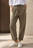 You Decide Donna Pantaloni tuta verde militare