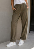 You Decide Donna Pantaloni tuta verde militare
