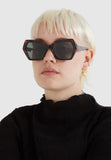 Komono Poly havana unisex tortoiseshell sunglasses