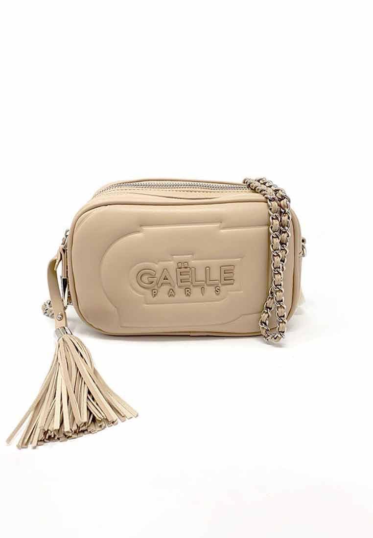 Gaelle woman bag soft double zip clutch
