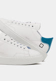 date sneakers donna bianca patent white sky