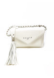 Gaelle women's mini clutch bag with shoulder strap and flap